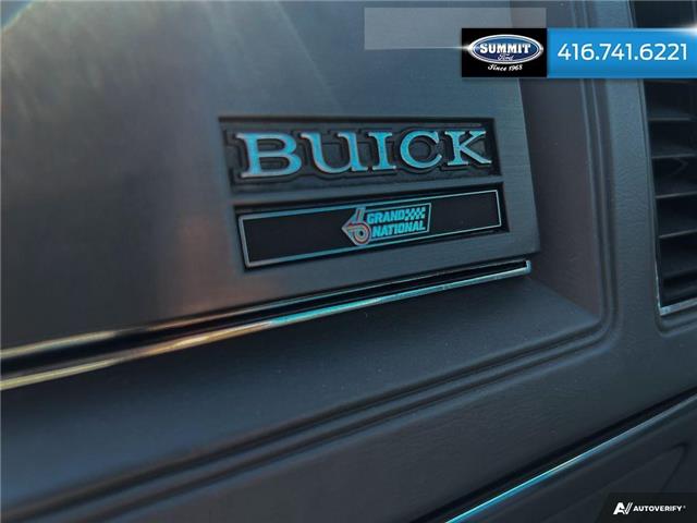 1987 Buick Regal Grand National (Stk: ZGrandNational) in Toronto - Image 21 of 31