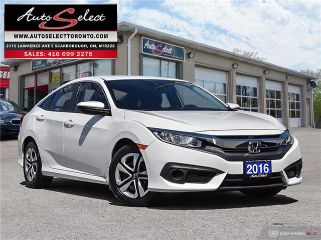 2016 Honda Civic LX (Stk: 1HTVW1) in Scarborough - Image 1 of 28