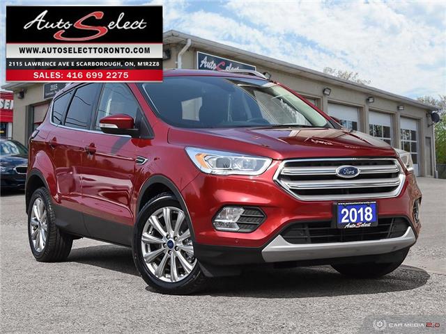 2018 Ford Escape Titanium (Stk: 1FTEGR1) in Scarborough - Image 1 of 28