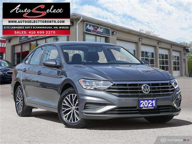 2021 Volkswagen Jetta Comfortline (Stk: 21TVS8X) in Scarborough - Image 1 of 28