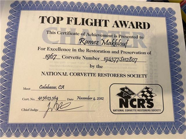 1967 Chevrolet Corvette Corvette (Stk: Z1967Corvette) in Toronto - Image 22 of 37