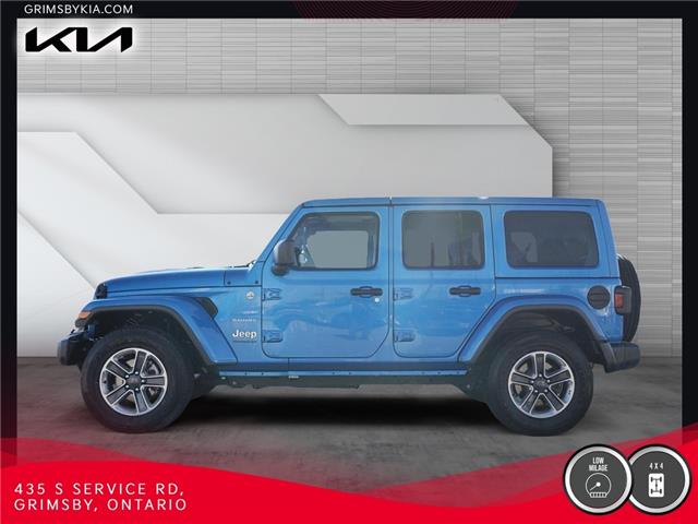 2023 Jeep Wrangler 4 Door SAHARA | High Altitude 4 Door 4x4 | FREEDOM TOP (Stk: U2951) in Grimsby - Image 5 of 17