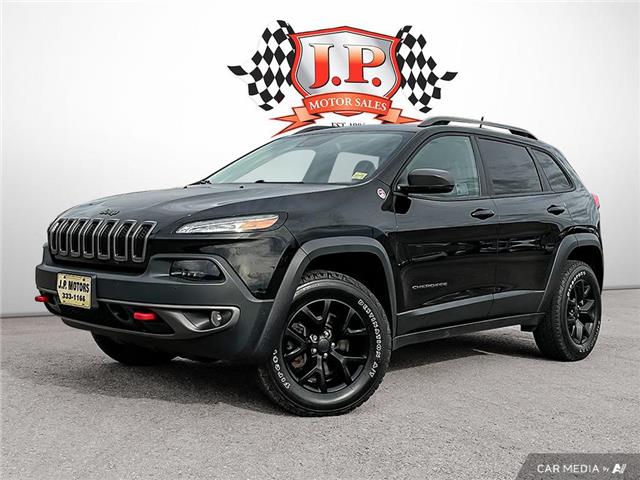 2017 Jeep Cherokee Trailhawk (Stk: A627779) in Burlington - Image 1 of 23