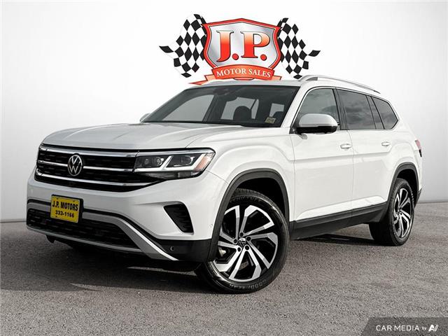 2021 Volkswagen Atlas 3.6 FSI Highline (Stk: A604287) in Burlington - Image 1 of 23