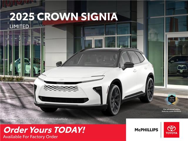 New 2025 Toyota Crown Signia  New 2025 Toyota Crown Signia - Factory Order - Winnipeg - McPhillips Toyota