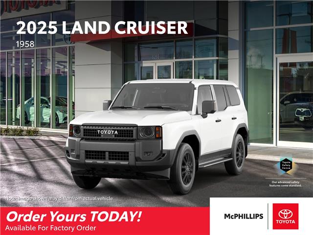 New 2025 Toyota Land Cruiser 1958 New 2025 Toyota Land Cruiser - Factory Order - Winnipeg - McPhillips Toyota