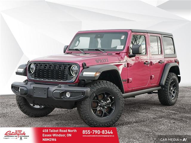 2024 Jeep Wrangler Sport (Stk: 24355) in Essex-Windsor - Image 1 of 26