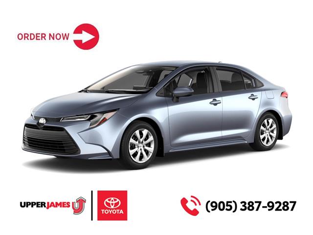 New 2025 Toyota Corolla LE **ORDER THIS 2025 COROLLA LE FWD YOUR WAY!** - Hamilton - Upper James Toyota