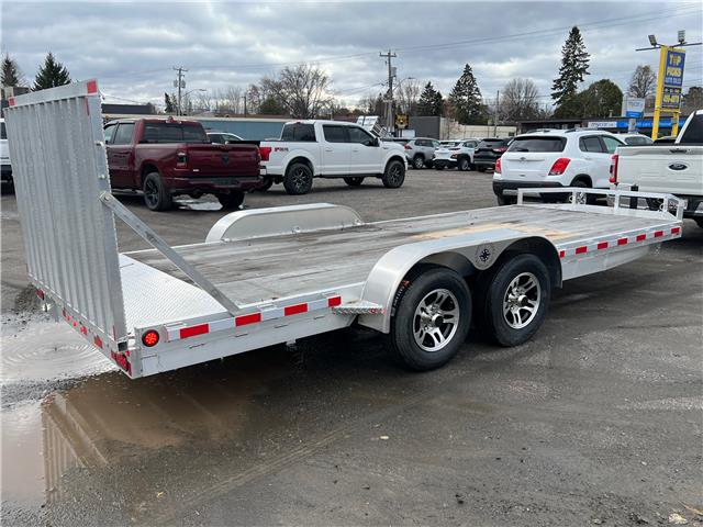 2024 Custom 18 Foot Equipment Hauler 18 Foot Equipment Hauler With Ramps! (Stk: 104001) in North Bay - Image 4 of 10