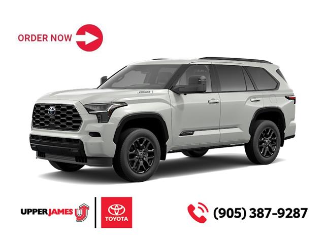 New 2025 Toyota Sequoia Platinum **ORDER THIS 2025 SEQUOIA PLATINUM WITH TOWING MIRRORS YOUR WAY!** - Hamilton - Upper James Toyota