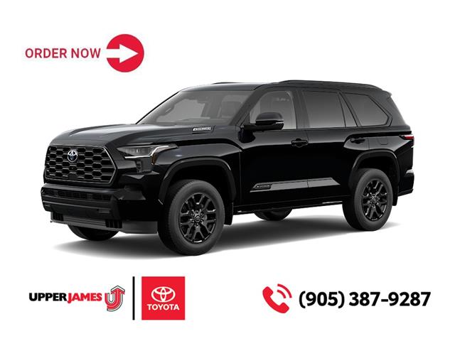 New 2025 Toyota Sequoia Platinum **ORDER THIS 2025 SEQUOIA PLATINUM YOUR WAY!** - Hamilton - Upper James Toyota