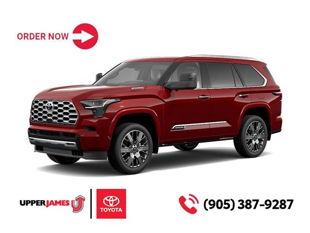 New 2025 Toyota Sequoia Platinum  **ORDER THIS 2025 SEQUOIA CAPSTONE WITH TOWING MIRRORS YOUR WAY!** - Hamilton - Upper James Toyota