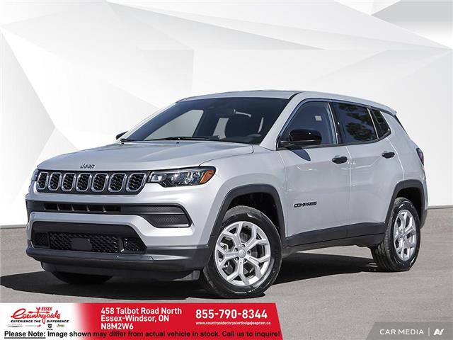 2025 Jeep Compass Sport (Stk: 25056) in Essex-Windsor - Image 1 of 27