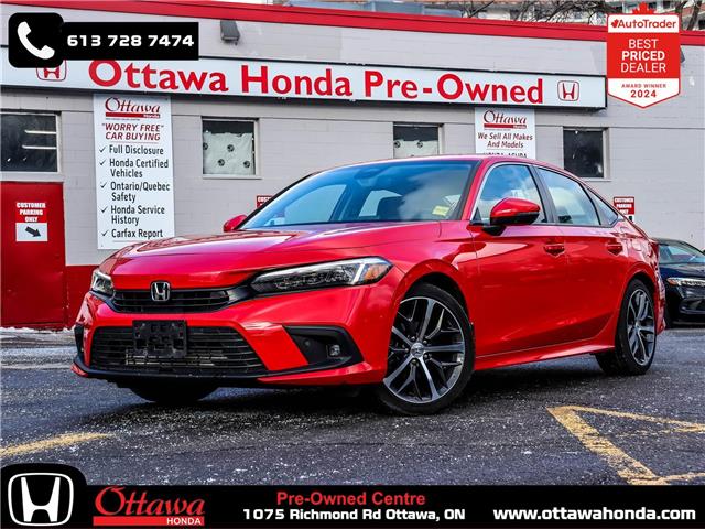 2022 Honda Civic Touring (Stk: L11660) in Ottawa - Image 1 of 27