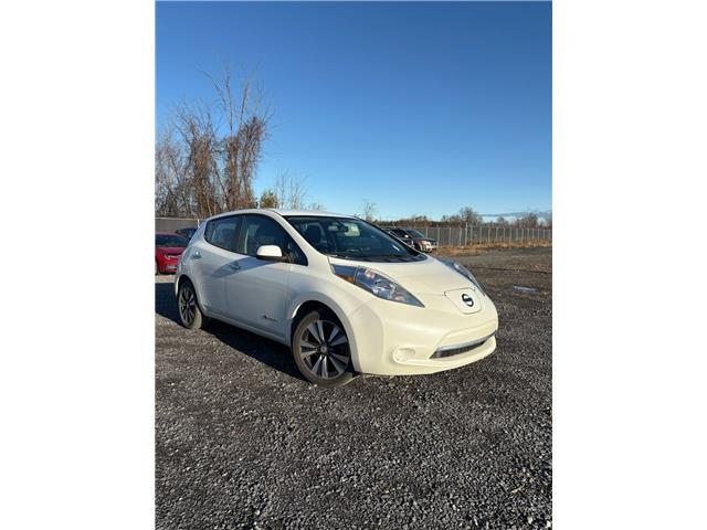 2016 Nissan LEAF SV White with 90,481km at $CALL