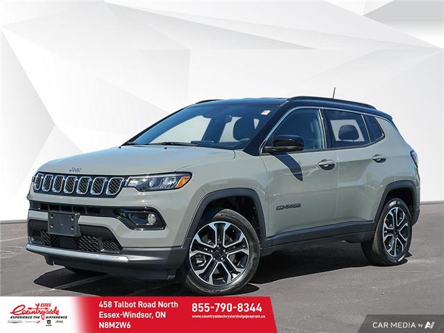 2023 Jeep Compass Limited (Stk: 62234) in Essex-Windsor - Image 1 of 30