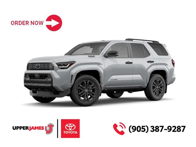 New 2025 Toyota 4Runner Hybrid Base **ORDER THIS 2025 4RUNNER HYBRID PLATINUM YOUR WAY!** - Hamilton - Upper James Toyota