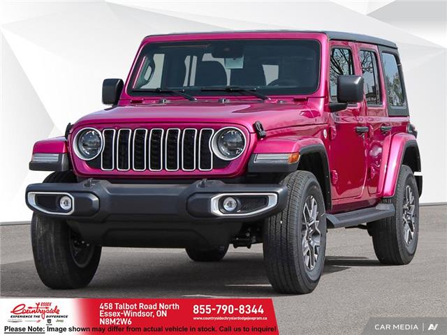 2024 Jeep Wrangler Sahara (Stk: 24311) in Essex-Windsor - Image 1 of 21