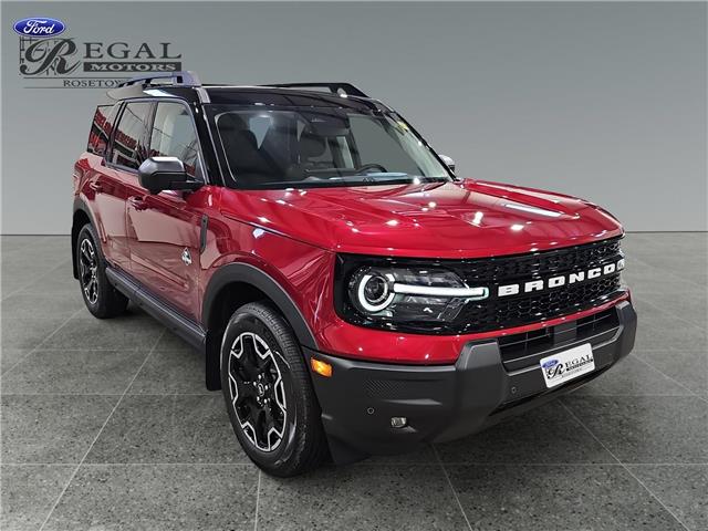 2025 Ford Bronco Sport Outer Banks Red with 13km at $50,240