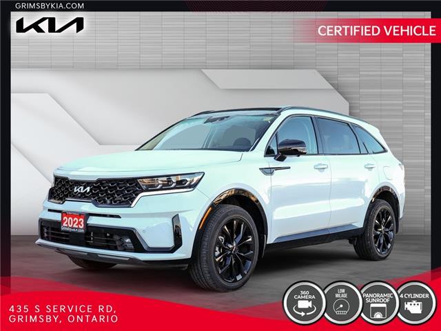 2023 Kia Sorento SX AWD | LEATHER | PANO ROOF | DEMO | VERY LOW KM (Stk: N5494) in Grimsby - Image 1 of 17