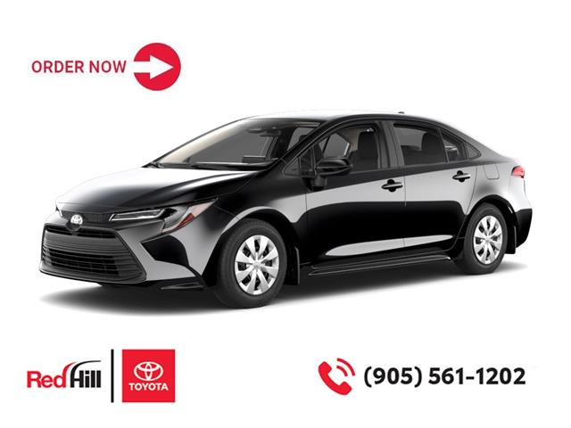 New 2025 Toyota Corolla L **ORDER THIS 2025 COROLLA L GRADE YOUR WAY!** - Hamilton - Red Hill Toyota