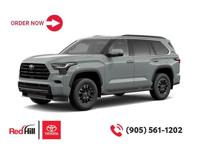 New 2025 Toyota Sequoia Hybrid SR5 TRD Off Road 8-Passenger **ORDER THIS 2025 SEQUOIA HYBRID TRD OFFROAD 8-PASSENGER YOUR WAY!**  - Hamilton - Red Hill Toyota