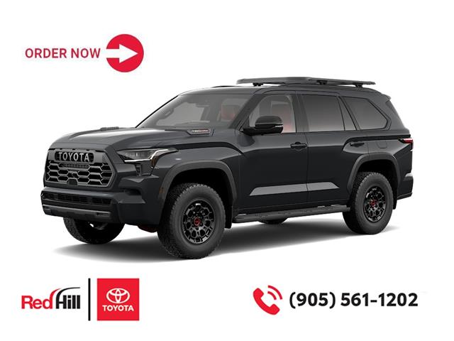 New 2025 Toyota Sequoia Hybrid TRD Pro 8-Passenger  **ORDER THIS 2025 SEQUOIA HYBRID TRD PRO 8-PASSENGER YOUR WAY!**  - Hamilton - Red Hill Toyota