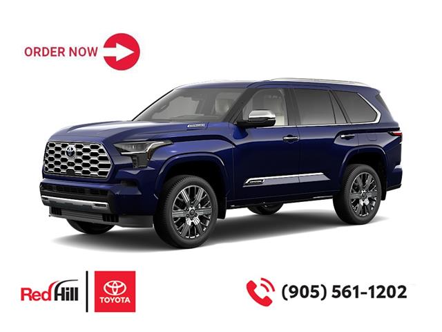 New 2025 Toyota Sequoia Hybrid Capstone **ORDER THIS 2025 SEQUOIA HYBRID CAPSTONE YOUR WAY!**  - Hamilton - Red Hill Toyota