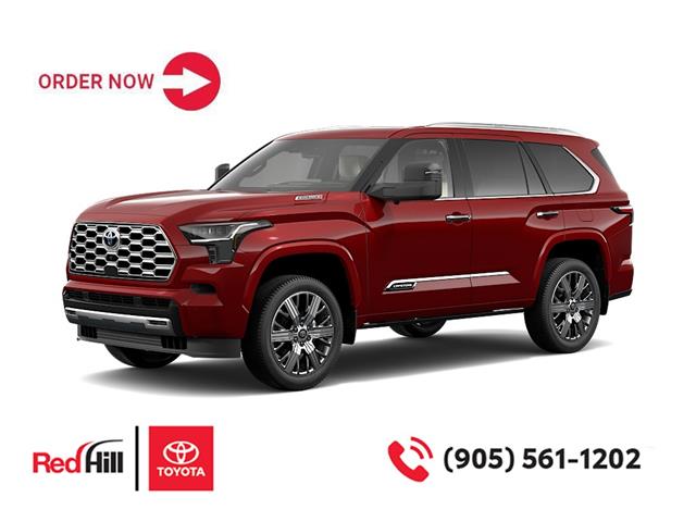 2025 Toyota Sequoia Hybrid Capstone (With Towing Mirrors) (Stk: RHORDER250099) in Hamilton - Image 1 of 1