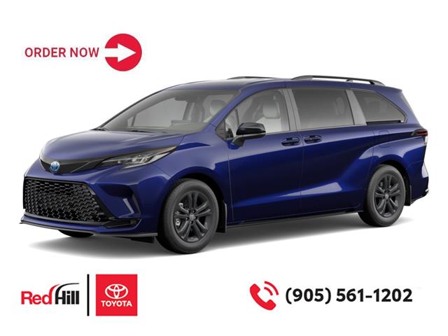 New 2025 Toyota Sienna XSE AWD Technology 7-Passenger  **ORDER THIS 2025 SIENNA XSE AWD TECHNOLOGY 7-PASSENGER YOUR WAY!**  - Hamilton - Red Hill Toyota