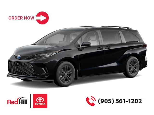 New 2025 Toyota Sienna XSE AWD 7-Passenger **ORDER THIS 2025 SIENNA XSE AWD 7-PASSENGER YOUR WAY!**  - Hamilton - Red Hill Toyota