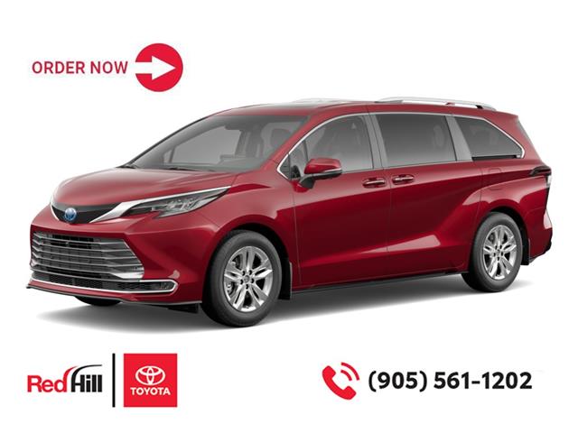 New 2025 Toyota Sienna Limited AWD 7-Passenger  **ORDER THIS 2025 SIENNA LIMITED AWD 7-PASSENGER YOUR WAY!**  - Hamilton - Red Hill Toyota