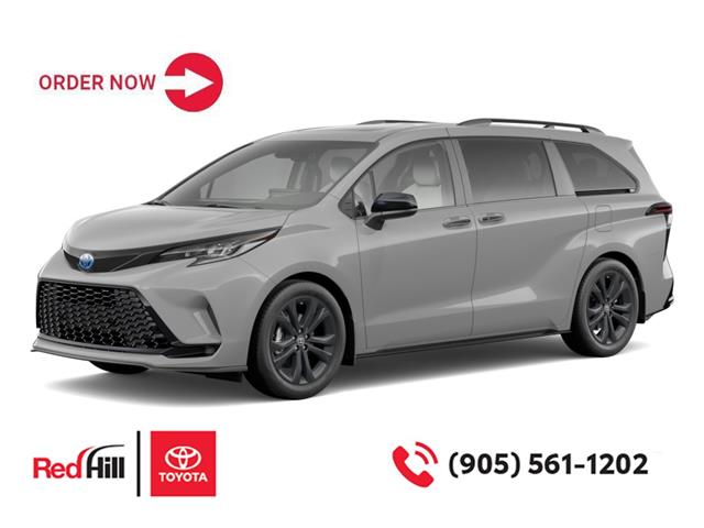 New 2025 Toyota Sienna XSE 7-Passenger **ORDER THIS 2025 SIENNA XSE AWD 7-PASSENGER YOUR WAY!**  - Hamilton - Red Hill Toyota
