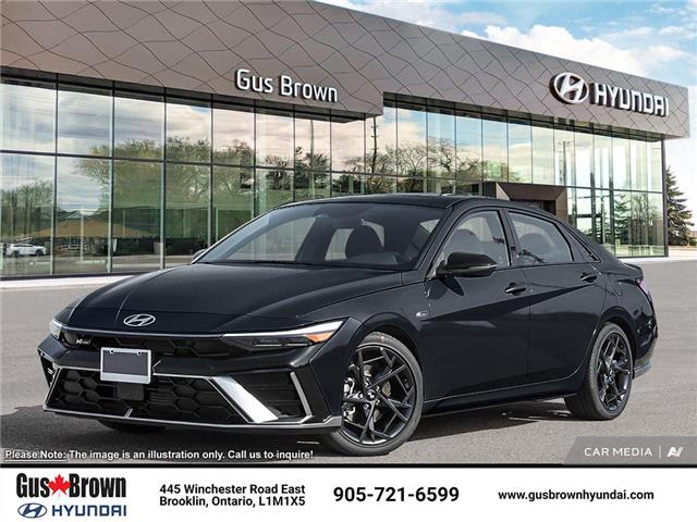 2025 Hyundai Elantra N Line Ultimate (Stk: U955570) in Brooklin - Image 1 of 22