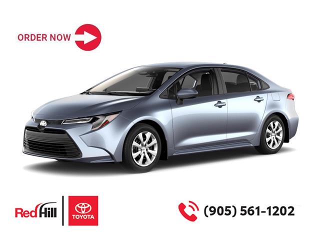 New 2025 Toyota Corolla LE  **ORDER THIS 2025 COROLLA LE GRADE YOUR WAY!**  - Hamilton - Red Hill Toyota