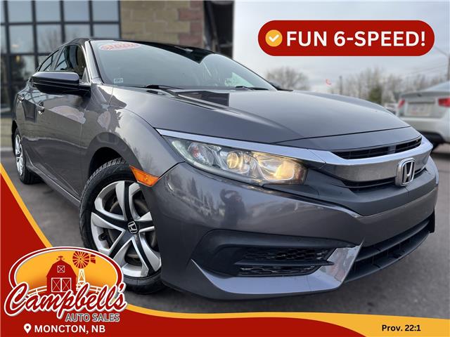 2018 Honda Civic LX (Stk: A-040538) in Moncton - Image 1 of 20