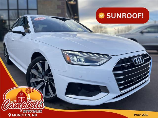 2020 Audi A4 2.0T Komfort (Stk: A-012366) in Moncton - Image 1 of 20