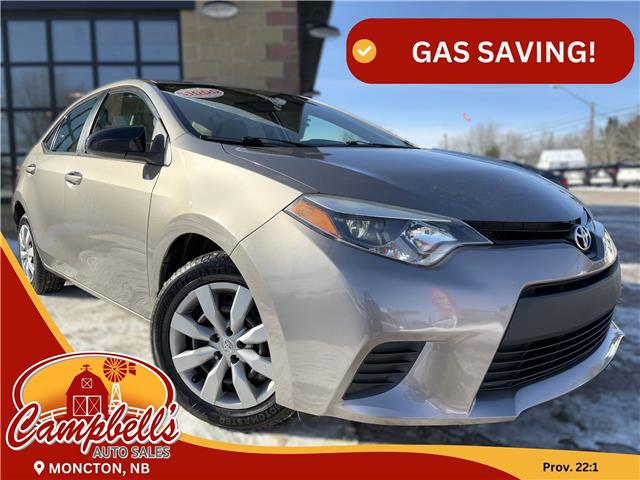 2014 Toyota Corolla LE (Stk: A-074423) in Moncton - Image 1 of 32