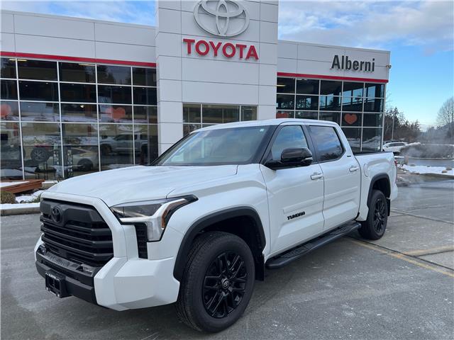 2025 Toyota Tundra Limited White with 5km at $75,600