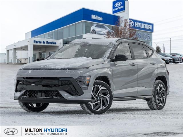 2025 Hyundai Kona 1.6T N Line Ultimate w/Two-Tone Roof (Stk: 261147) in Milton - Image 1 of 28