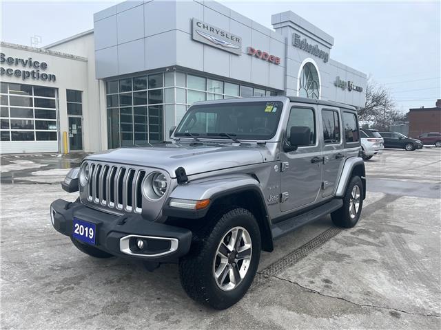 2019 Jeep Wrangler Unlimited Sahara (Stk: 24-165B) in Tillsonburg - Image 1 of 23