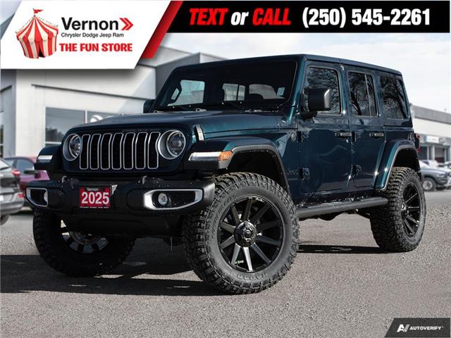 2025 Jeep Wrangler Sahara (Stk: 250063) in Vernon - Image 1 of 28