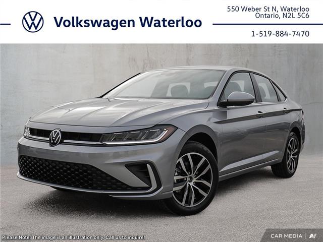 2025 Volkswagen Jetta Comfortline (Stk: JA6015) in Waterloo - Image 1 of 26