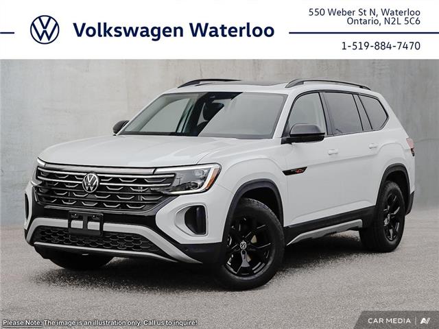 2025 Volkswagen Atlas 2.0 TSI Peak Edition (Stk: AT6195) in Waterloo - Image 1 of 26