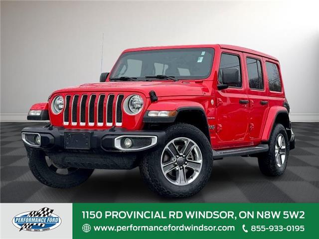 2021 Jeep Wrangler Unlimited Sahara (Stk: TR70467) in Windsor - Image 1 of 31