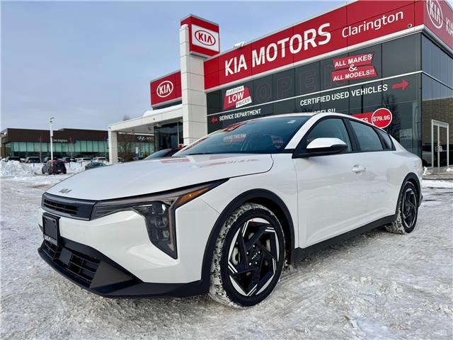 2025 Kia K4 EX White at $30,093