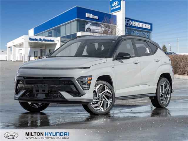 2025 Hyundai Kona 1.6T N Line w/Two-Tone Roof (Stk: 295715) in Milton - Image 1 of 24
