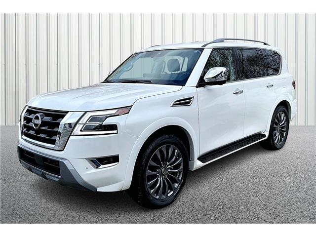 2024 Nissan Armada Platinum White with 11,002km at $84,193