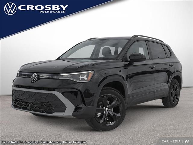 2025 Volkswagen Taos Comfortline Black Edition (Stk: 111324OE9354633) in Kitchener - Image 1 of 24