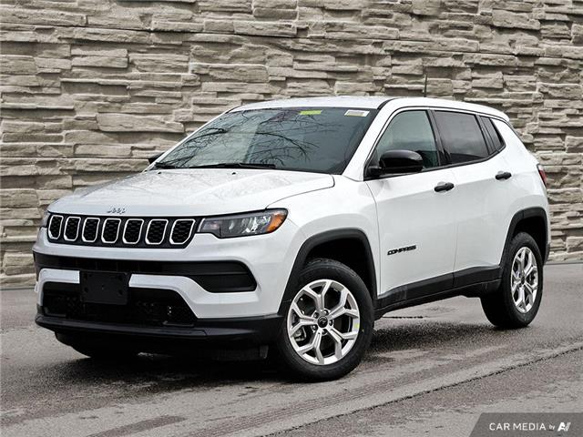 2025 Jeep Compass Sport White with 10km at $35,014